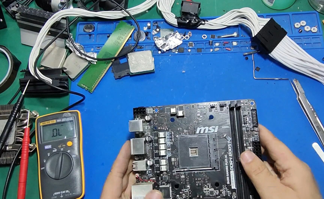 天门华硕电脑主板维修